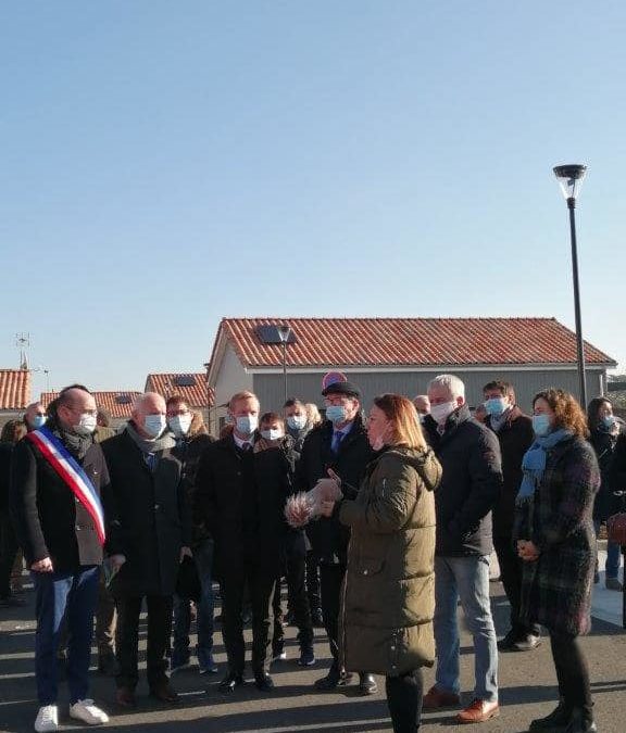 Inauguration d’une résidence de logements sociaux réalisée par Perigord Habitat à Bergerac