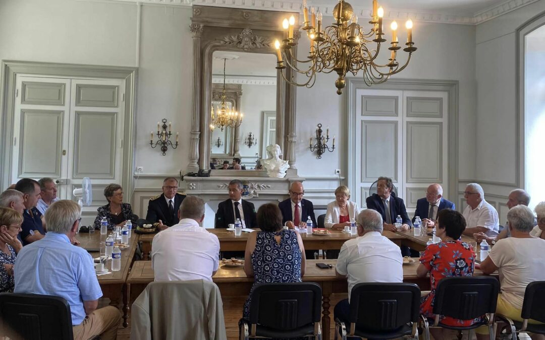 Visite du ministre de l’Intérieur en Dordogne