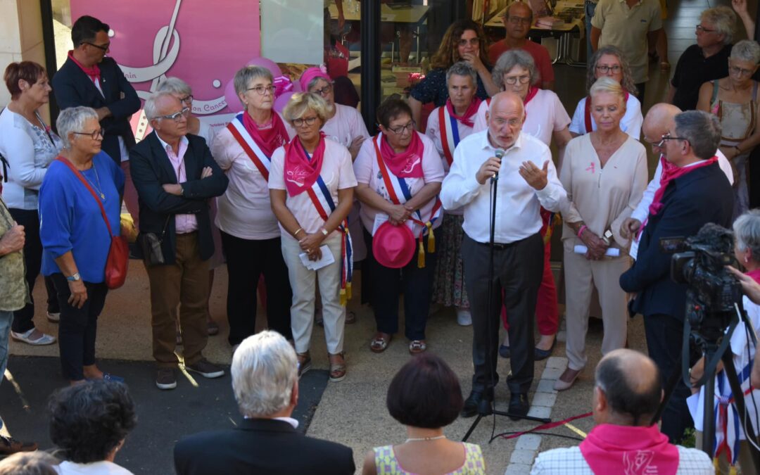 Salon du livre et le lancement officiel d’Octobre rose en Dordogne