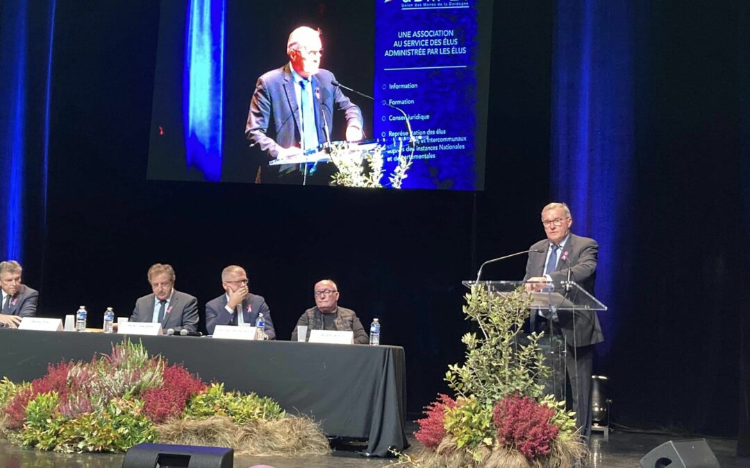 Congrès départemental des maires de Dordogne