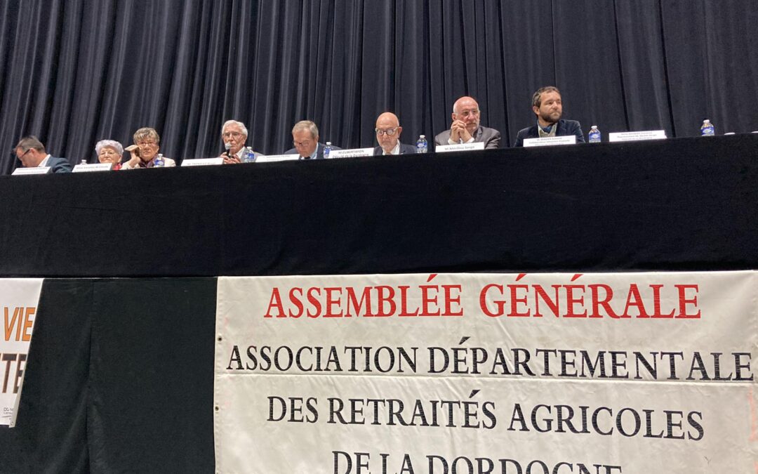 Assemblée générale de l’association départementale des retraités agricoles de Dordogne (ADRA)