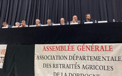 Assemblée générale de l’association départementale des retraités agricoles de Dordogne (ADRA)