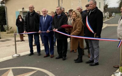 Inaugurations de réalisations portées par la communauté de communes Isle Loue Auvézère en Périgord