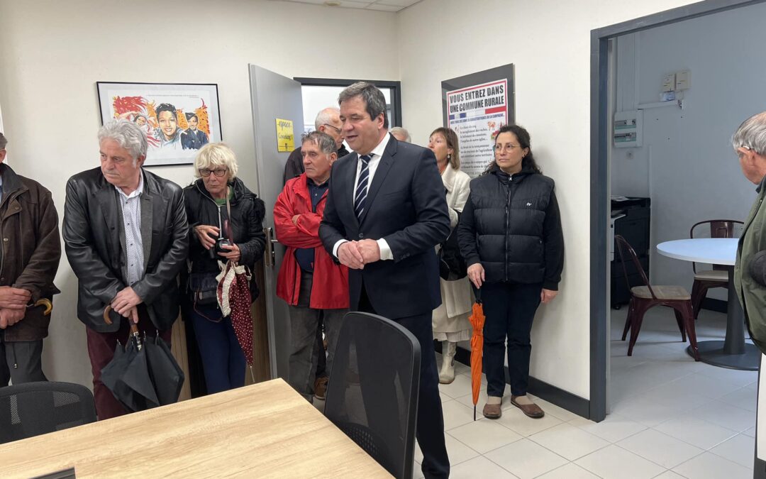 Inauguration à Saint Rémy sur Lidoire