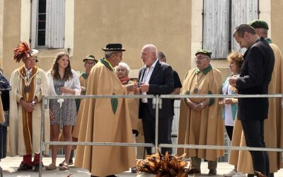 Intronisation dans la Confrérie de la Noix du Périgord