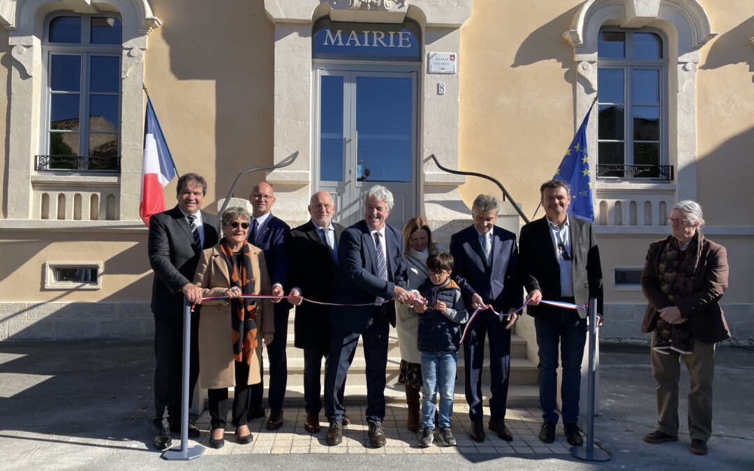 Inauguration diverses dans la commune de Vélines