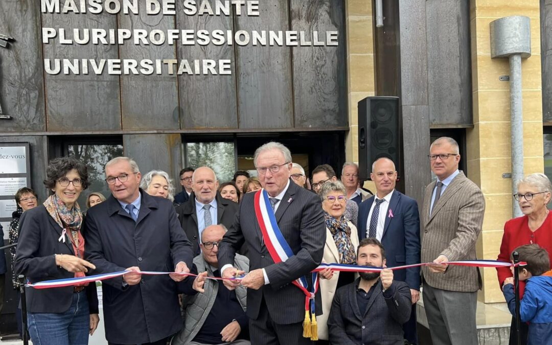 Inauguration de la maison de santé pluridisciplinaire, Sanilhac