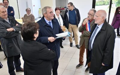 Inauguration de la salle des fêtes, Saint-Hilaire d’Estissac